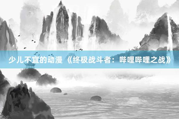 少儿不宜的动漫 《终极战斗者：哔哩哔哩之战》