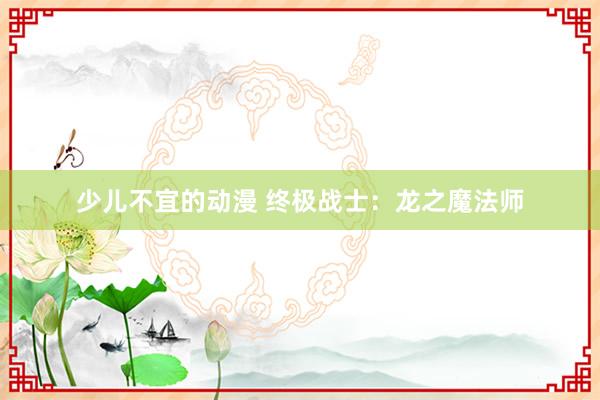 少儿不宜的动漫 终极战士：龙之魔法师